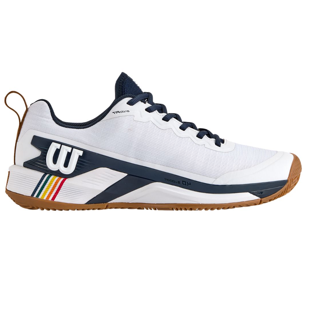 Wilson Rush Pro 4.5 Clay RG White/Navy Blazer